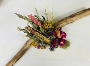 Dried Floral Bouquet - Victorian Vintage - Wedding and Home Decor