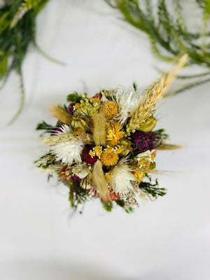 Dried Florals decorated pumpkin | Fall decor | Table Centerpiece decor | Seasonal Decoration | Local Pickup Only