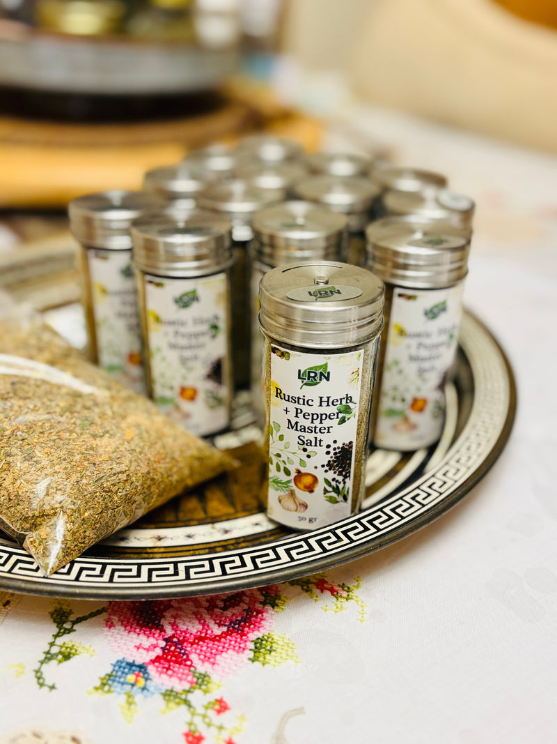 One Pinch to Rule Them All: Meet the Rustic Herb and Pepper Master Salt