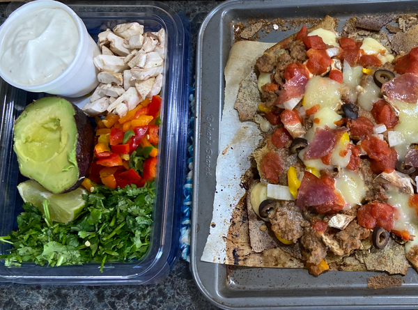 Lentil Tortilla Chip Nachos with Venison, Cheese and Veggies - Keto Di ...