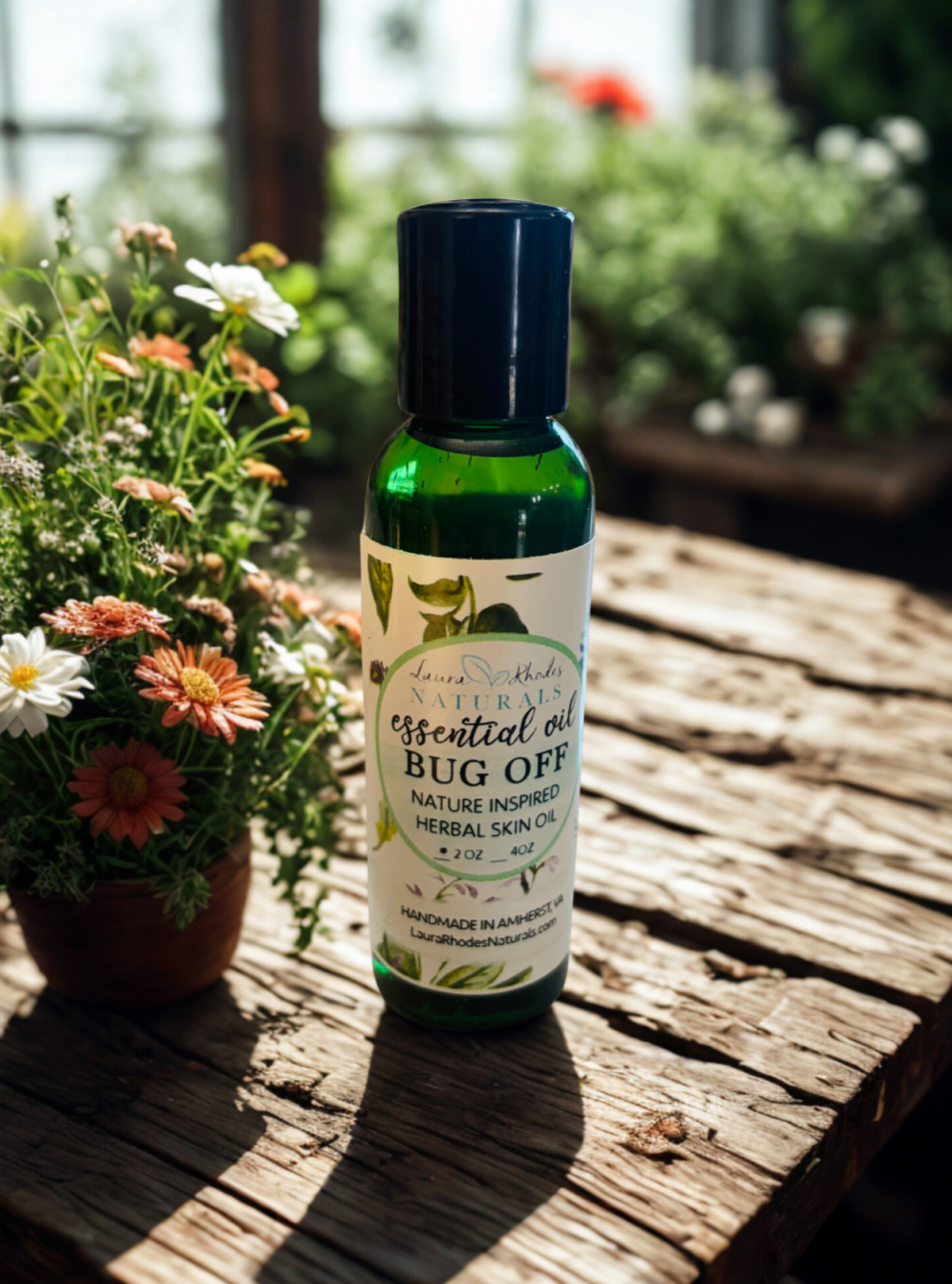 Nature Inspired Bug Off Essential Oil Blend by Laura Rhodes Naturals