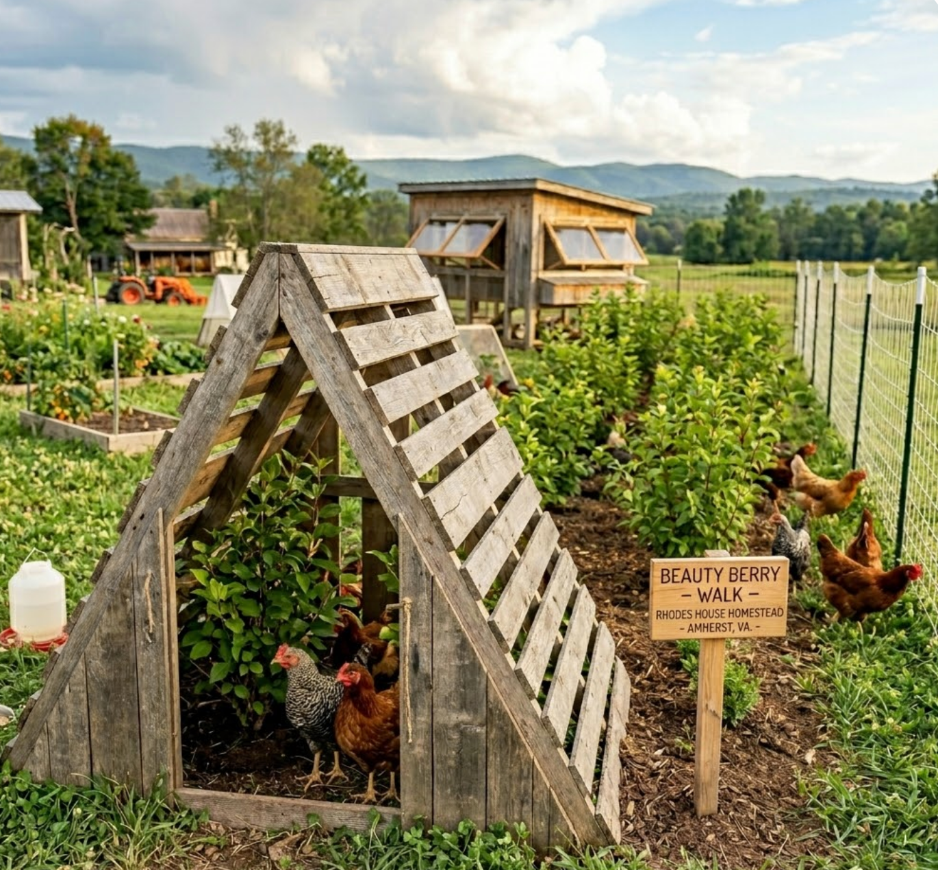 Nine Beauty Berries from Huckleberry Knob Nursery: Getting them all in the Ground!