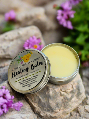 Herbal Healing Tallow Balm in Tin - All Natural