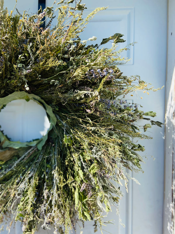 Rustic Dried Herbal Wreath