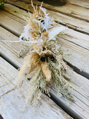 Wedding Cake Dried Floral Wedding Topper