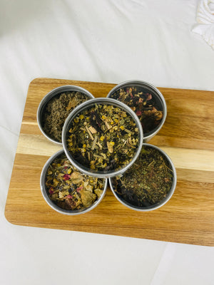 Gourmet Herbal Tea Blends-Loose Tea in Tin