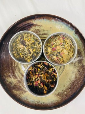 Gourmet Herbal Tea Blends-Loose Tea in Tin