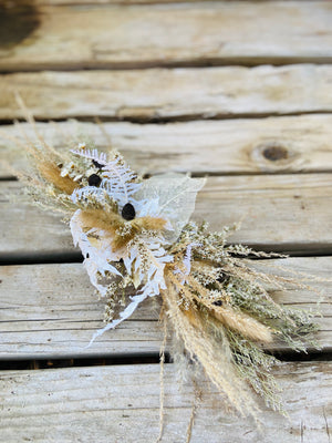 Wedding Cake Dried Floral Wedding Topper