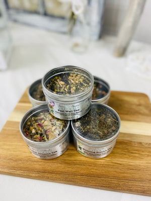 Gourmet Herbal Tea Blends-Loose Tea in Tin