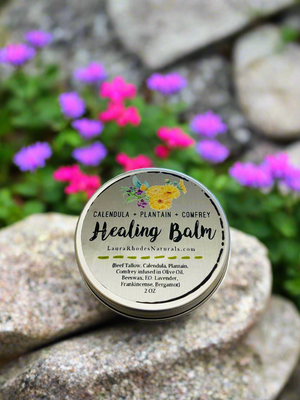 Herbal Healing Tallow Balm in Tin - All Natural