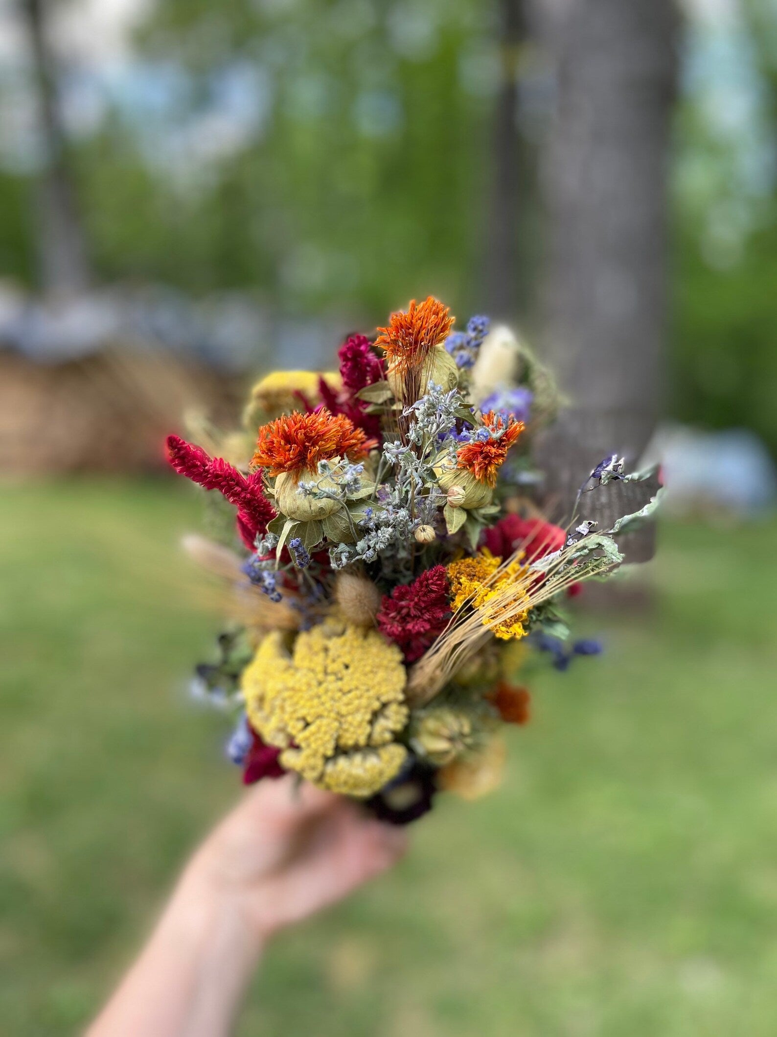 Classic Dried Flower Mini Bouquet