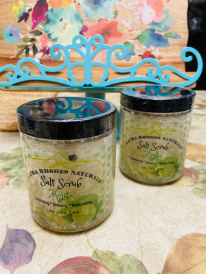 All Natural Salt Scrub - You choose Variety - Made in Small Batches