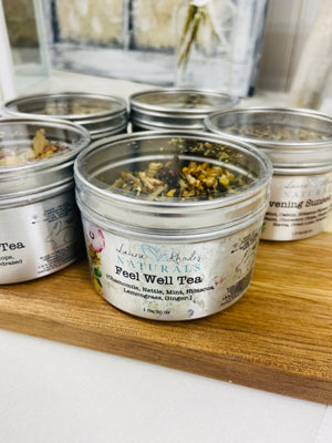 Gourmet Herbal Tea Blends-Loose Tea in Tin