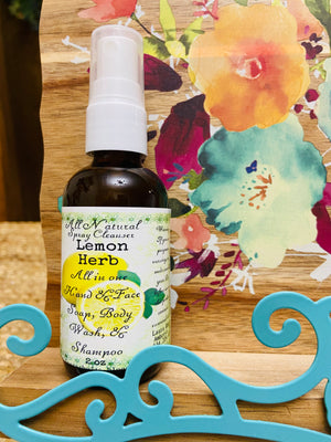 All Natural Body Cleansing Spray