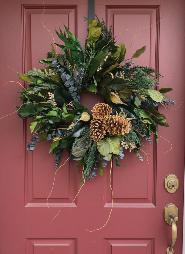 The Juniper’s Frost Winter Wreath