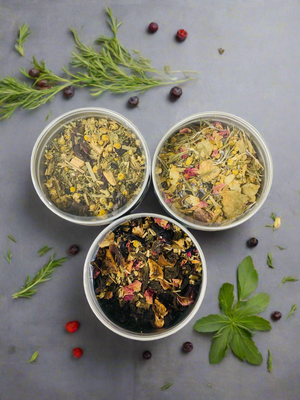 Gourmet Herbal Tea Blends-Loose Tea in Tin