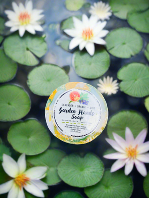 Garden Hands Soap - Lavender, Orange and Mint - 1.75 oz