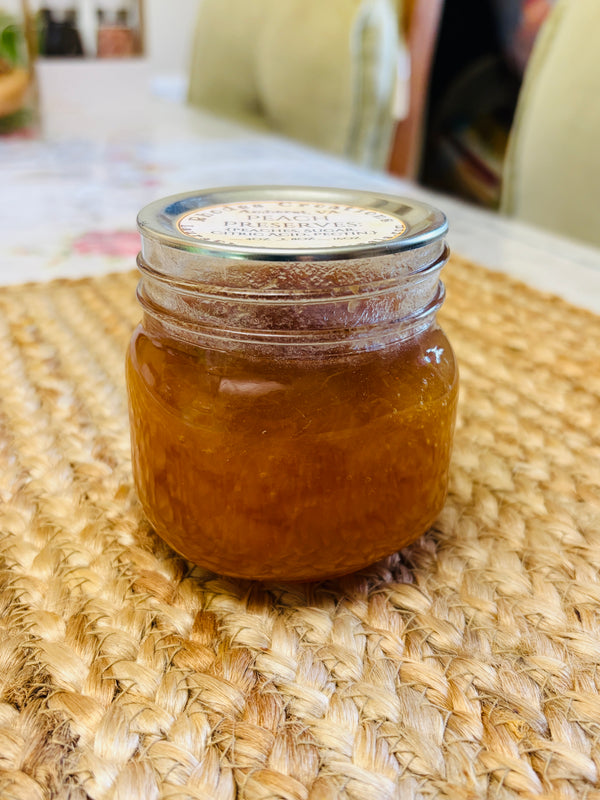 Yellow Peach Preserves - Half Pint
