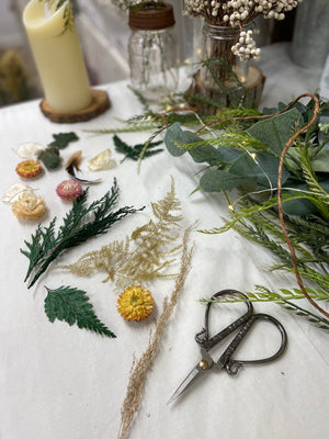 Woodland Dried Floral Crown DIY Kit