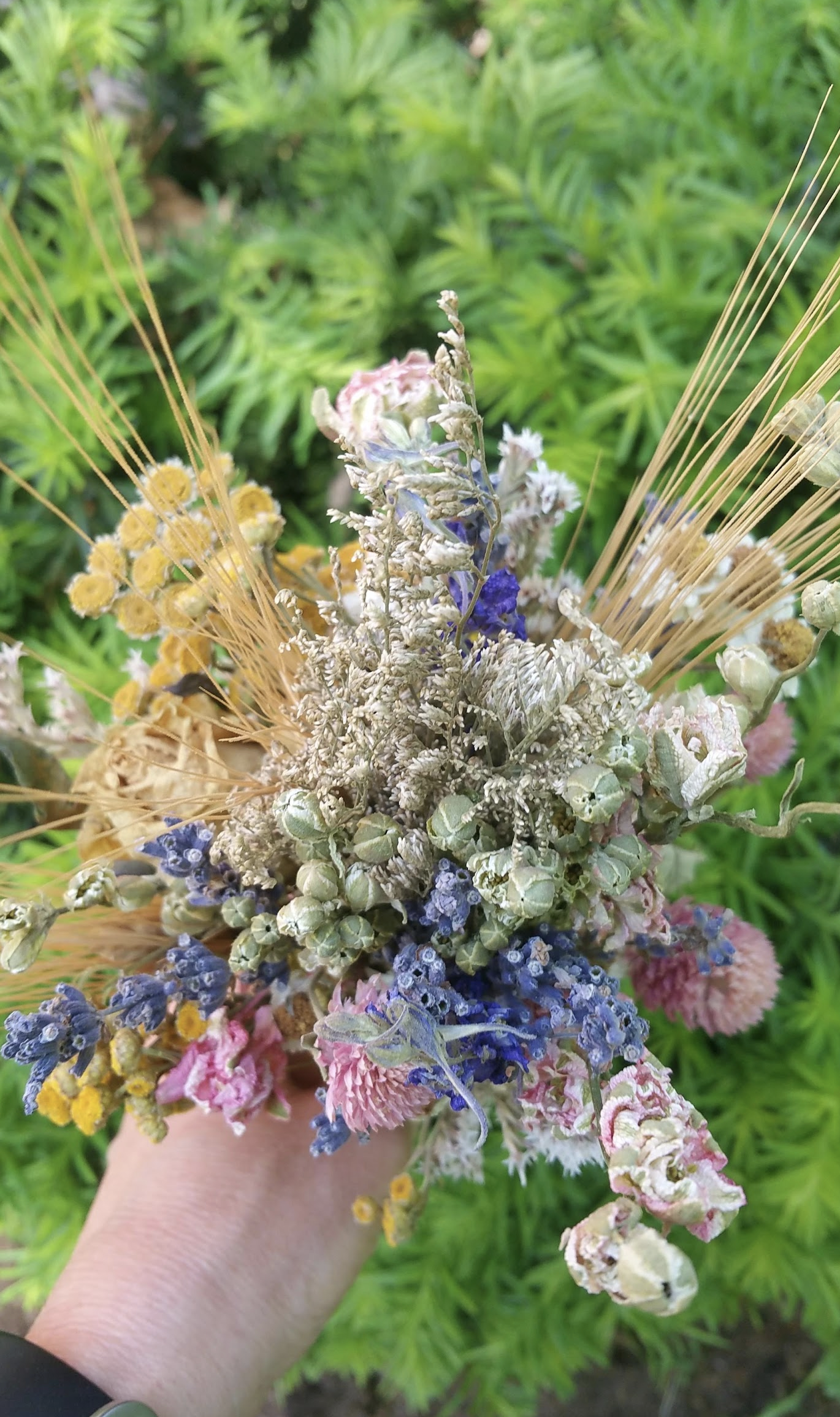 Sarah Mae XLG Dried Floral Herbal Bouquet - Laura Rhodes Naturals