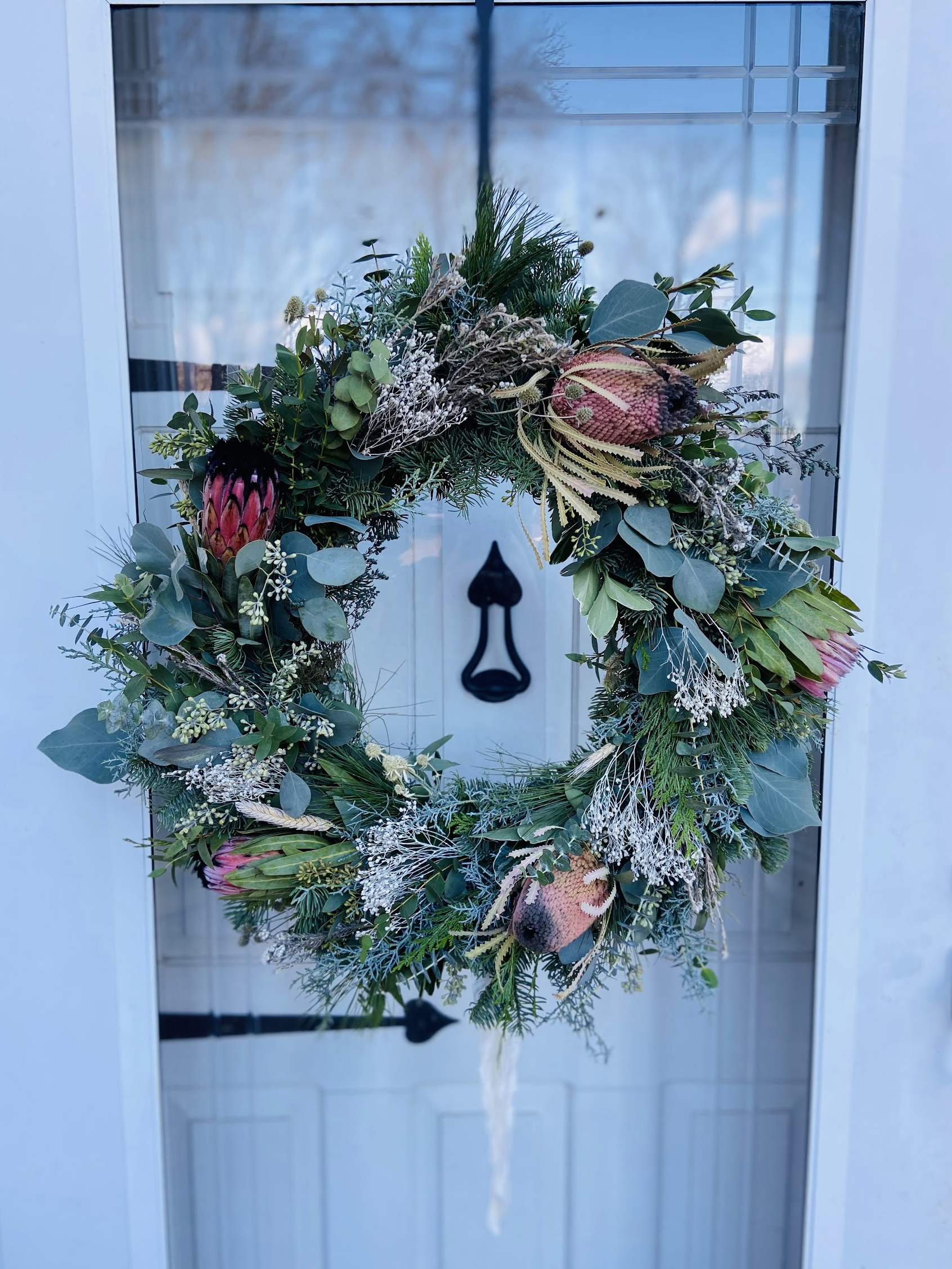 Santa Wreath Kit, Wreath Supplies, DIY Wreath, Christmas Wreath Kit, C –  BeautifulMesh