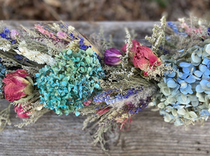 Dried Hydrangea Blossoms - 2024 Harvest, Amherst, VA - Additional Color