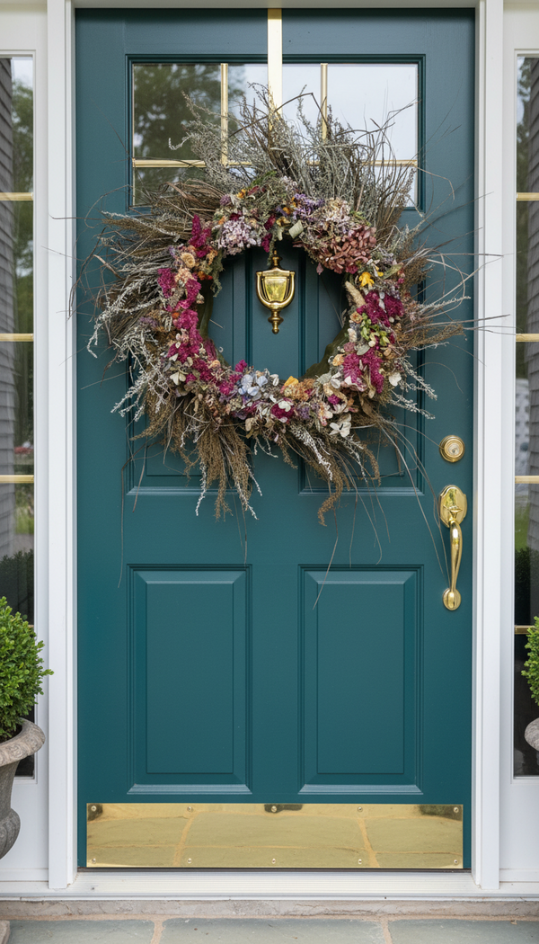 Dried Floral Rustic Wreath