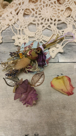 Miniature Dried Floral Bundle*Placeholder*Boutonniere with optional gift tag