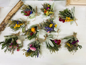 Small Dried Herbal Bundle - Custom Variety Herbs and Florals