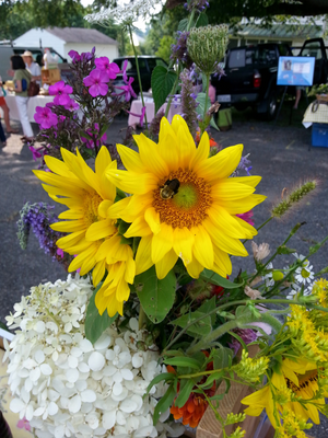 Fresh Cut Floral Herbal Bouquet - Seasonal - Local Customers Only