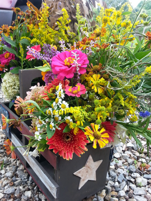 Fresh Cut Floral Herbal Bouquet - Seasonal - Local Customers Only