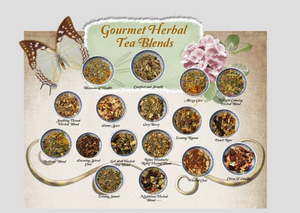 Blossoms of Health Gourmet Herbal Tea Blend: Set of 2 Tea Bags