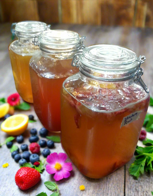 Kombucha Tea in Glass Container Local Virginia Customers Only