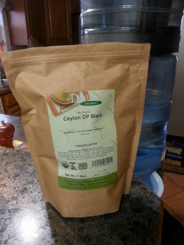 Ceylon OP Black Tea Loose Organic
